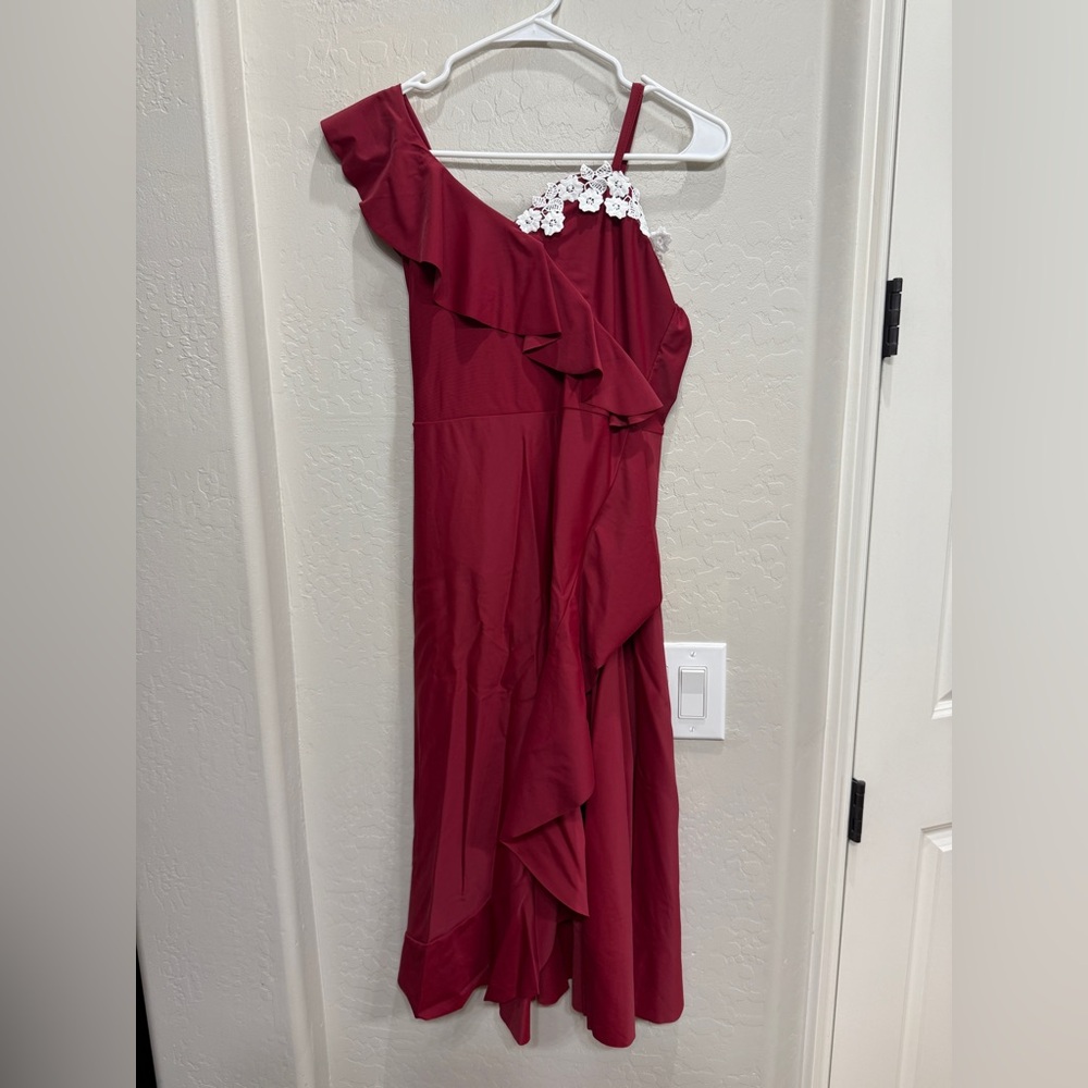Lyrical/contemporary ladies red costume/dress